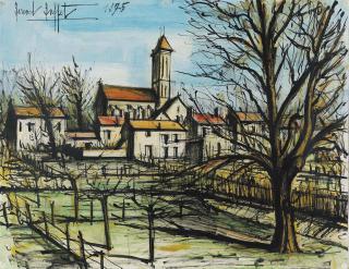 Bernard Buffet - Vue de village