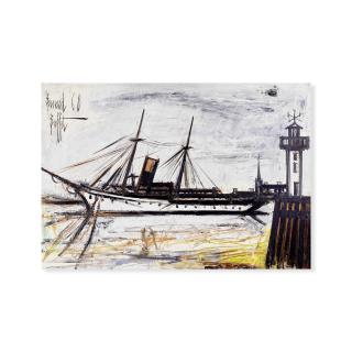 Bernard Buffet - Yacht et phare