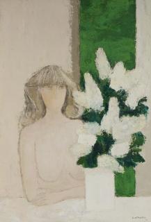 Bernard Cathelin - Claudine Et Les Lilas