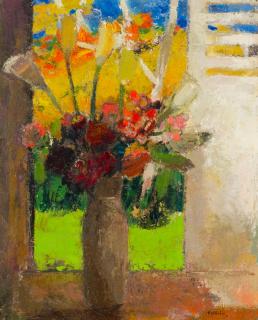 Bernard Cathelin - Le bouquet sicilien