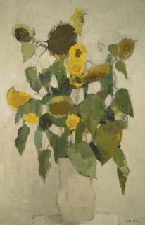 Bernard Cathelin - Les Tournesols