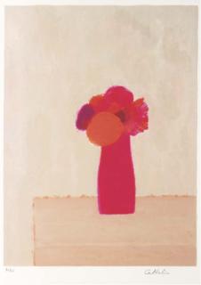 Bernard Cathelin - Vase au Bouquet de Fleurs