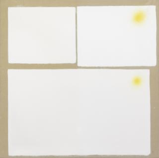 Bernard Cohen - First Panel Painting