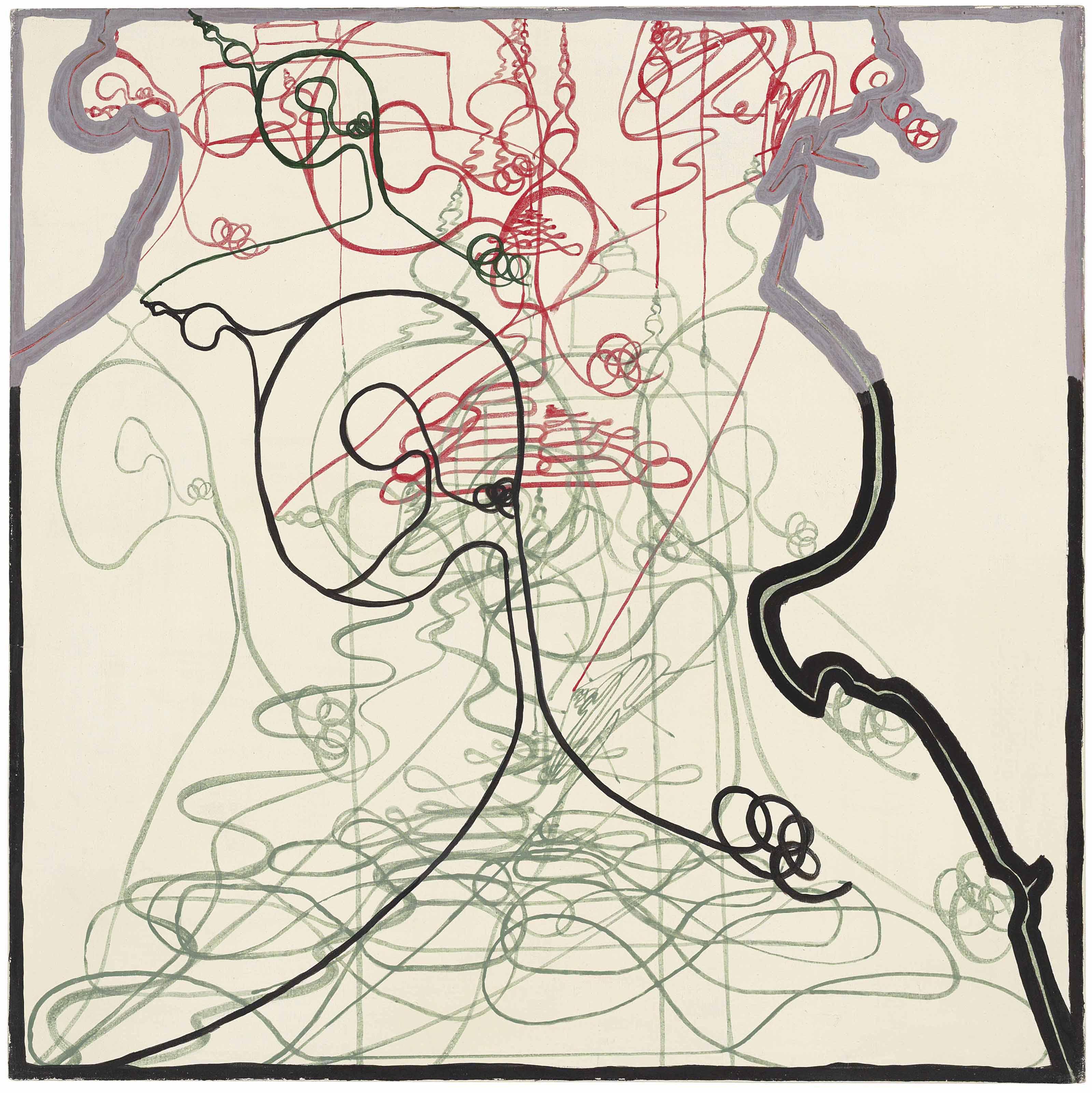 Bernard Cohen - Untitled #1 1963