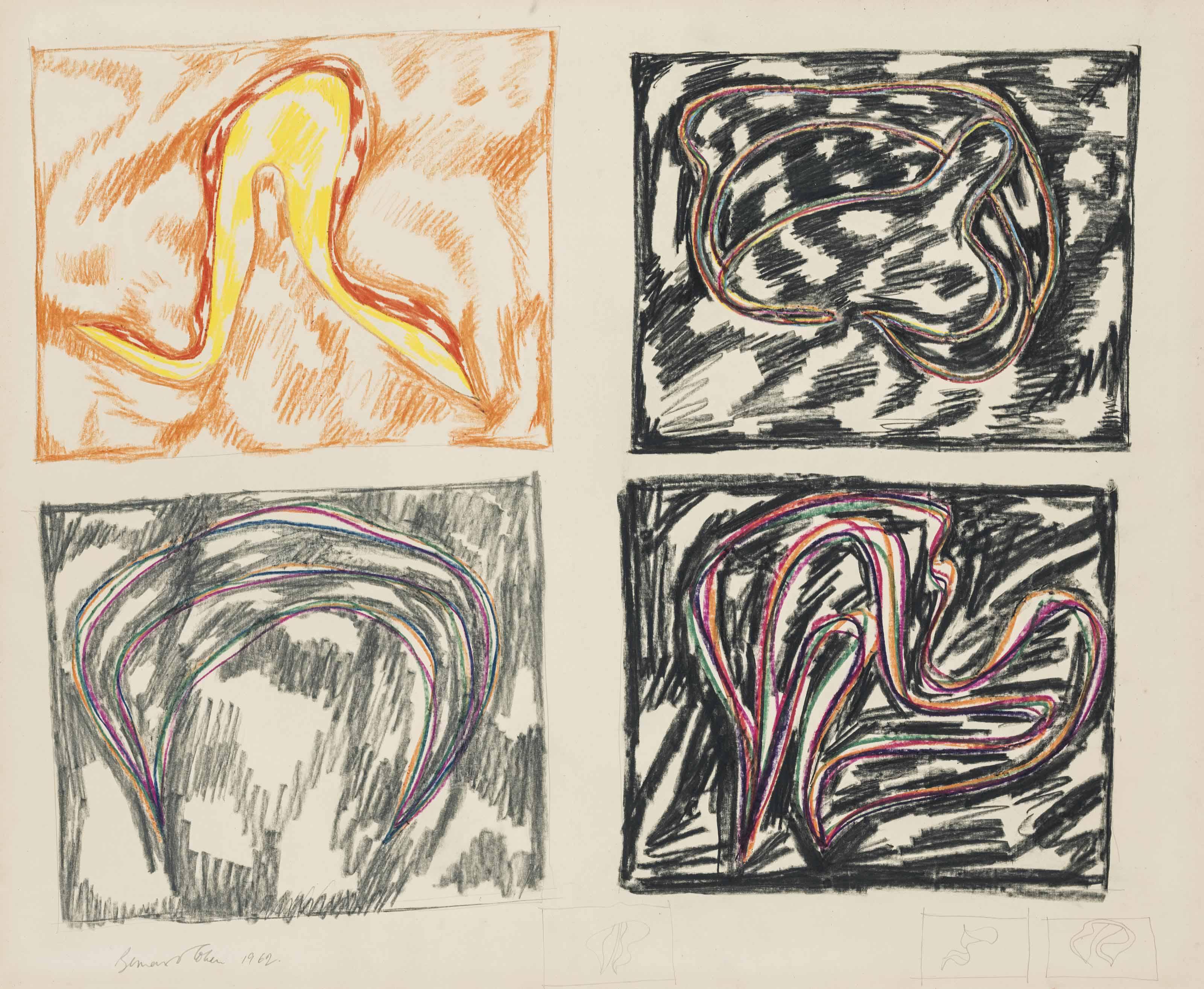 Bernard Cohen - Untitled 1962