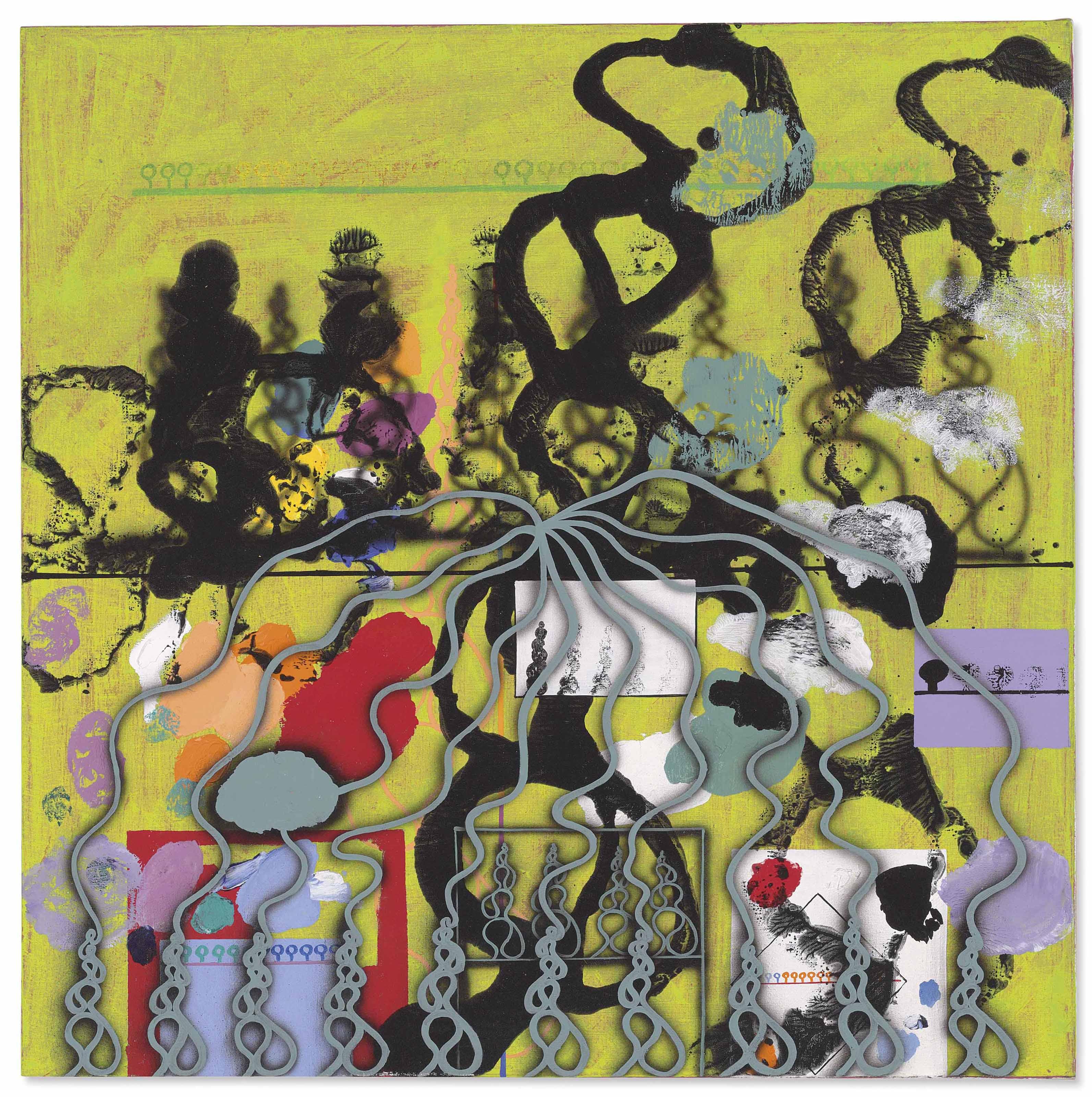 Bernard Cohen - Untitled #3 1963