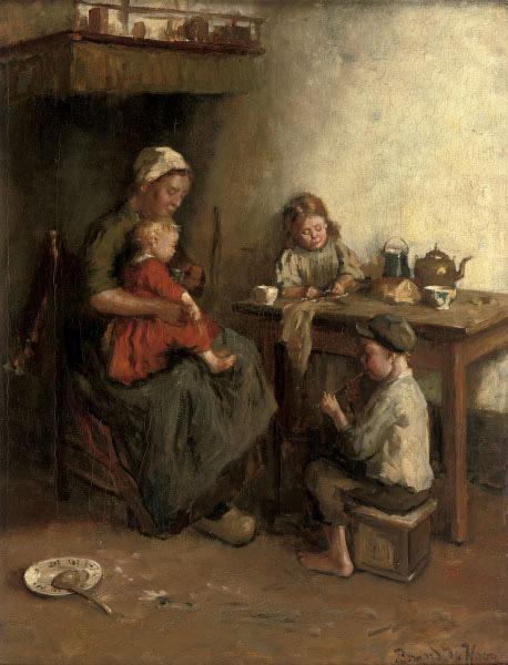 Bernard de Hoog - A frugal meal
