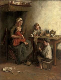 Bernard de Hoog - A frugal meal