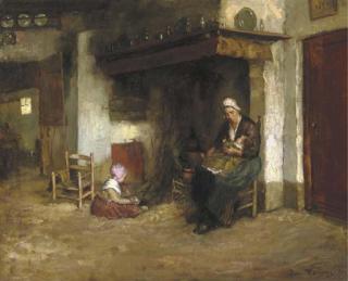 Bernard de Hoog - A happy family