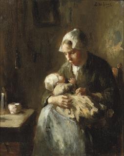 Bernard de Hoog - Mother and child
