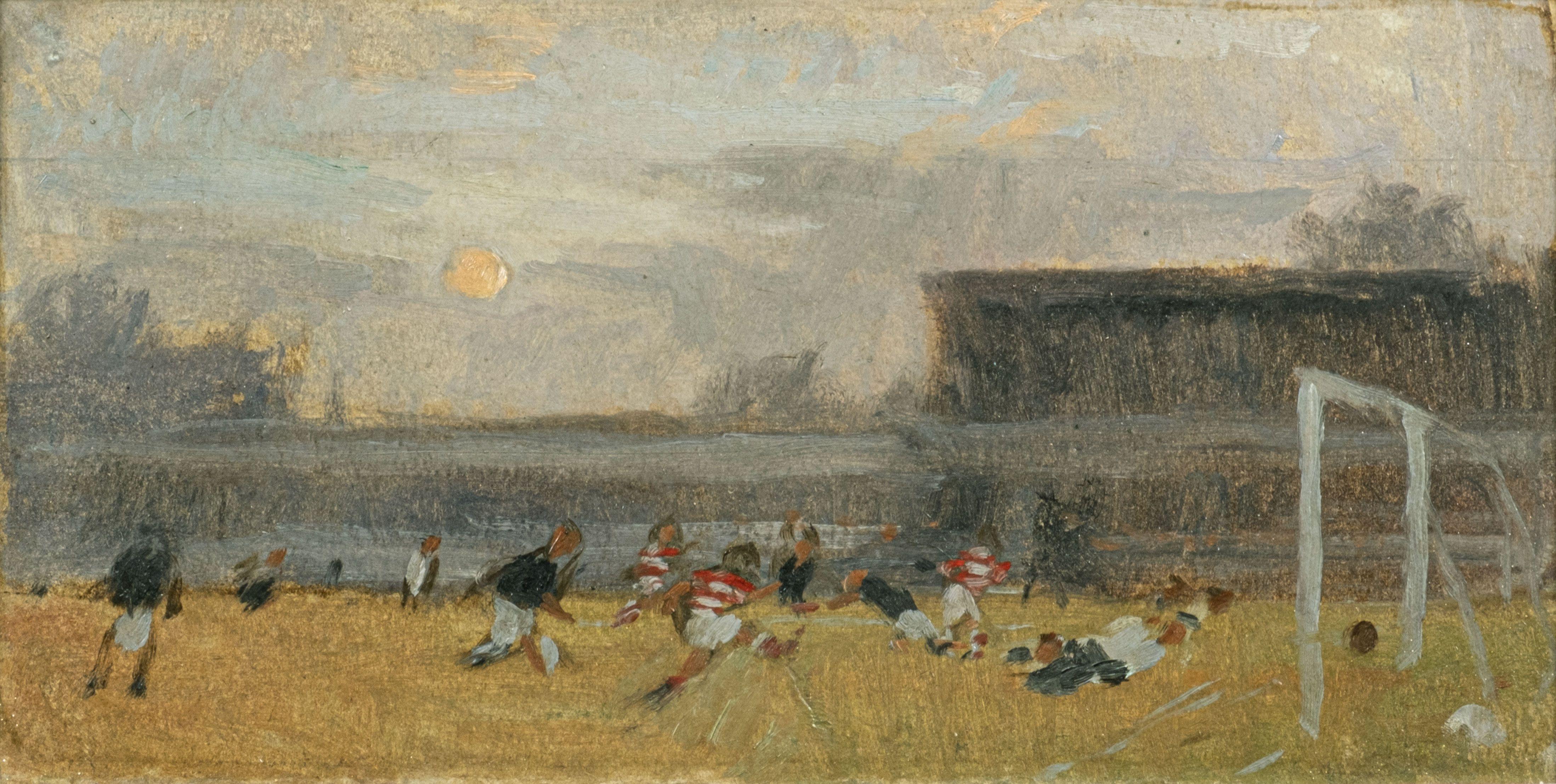 Bernard Dunstan R.A., R.W.A., N.E.A.C., H.P.S. - Arsenal Scores