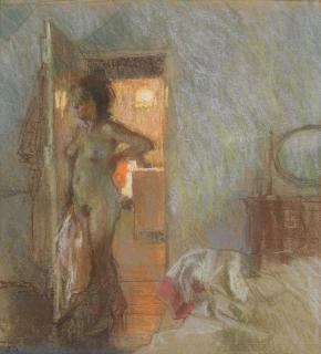 Bernard Dunstan R.A., R.W.A., N.E.A.C., H.P.S. - Interior, Llwynhir