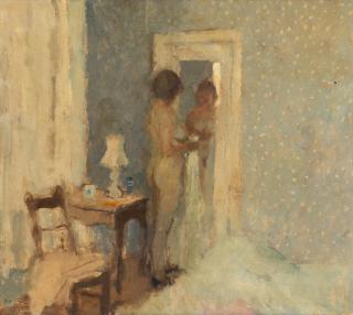 Bernard Dunstan R.A., R.W.A., N.E.A.C., H.P.S. - Morning, Saint-Félix