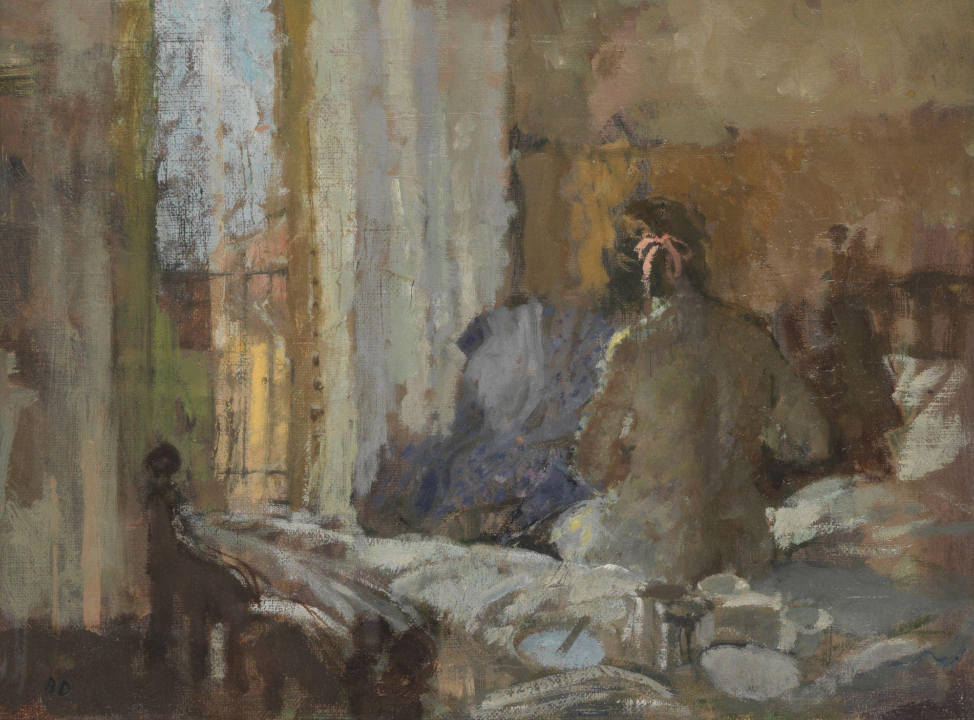 Bernard Dunstan R.A., R.W.A., N.E.A.C., H.P.S. - Morning, Volterra