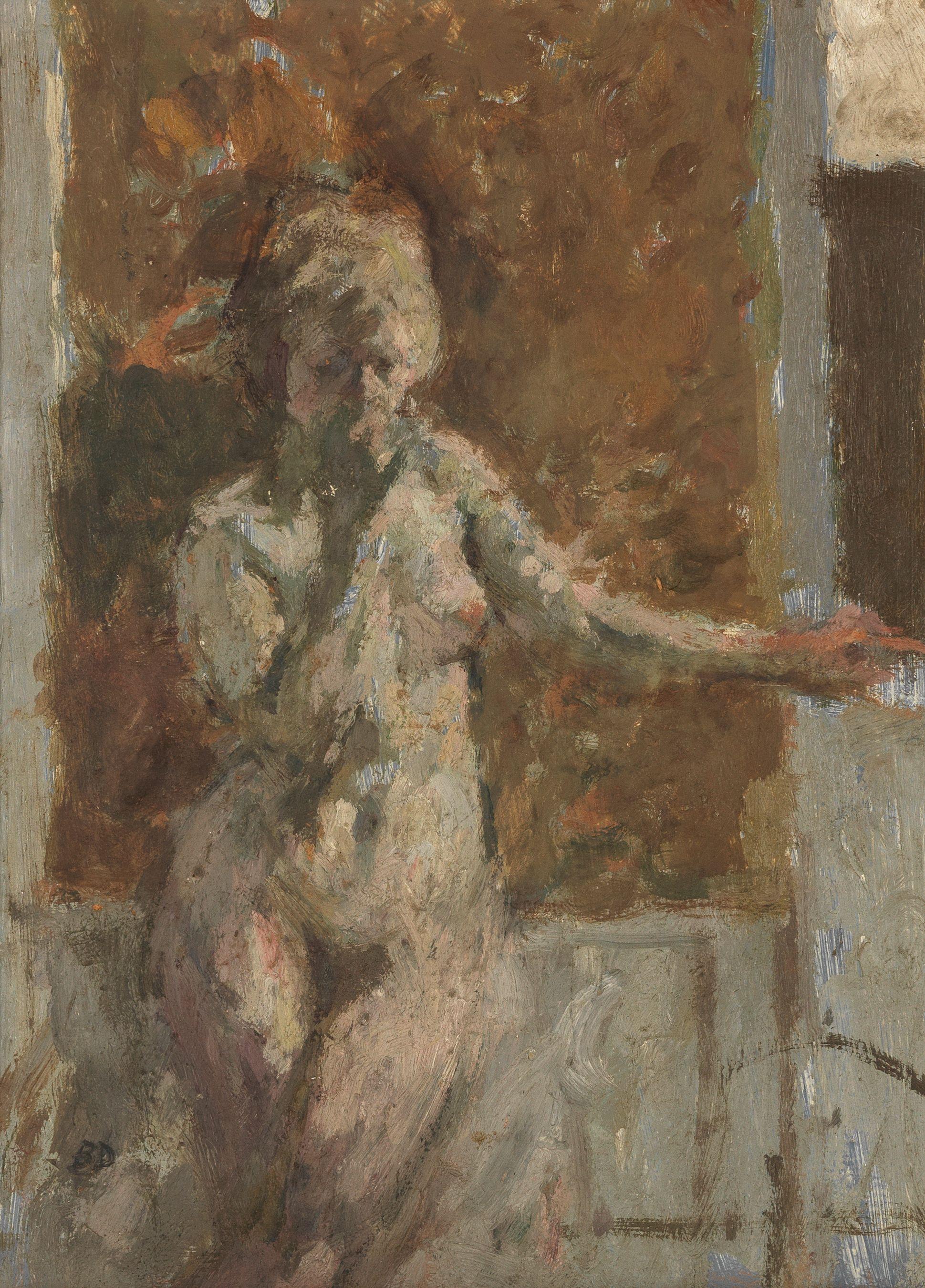 Bernard Dunstan R.A., R.W.A., N.E.A.C., H.P.S. - Nude Standing