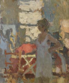 Bernard Dunstan R.A., R.W.A., N.E.A.C., H.P.S. - The Ironing Board