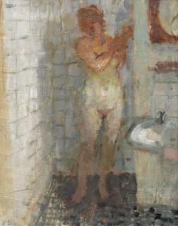 Bernard Dunstan R.A., R.W.A., N.E.A.C., H.P.S. - The Shower, Perth