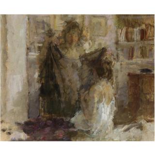 Bernard Dunstan - The Black Shawl