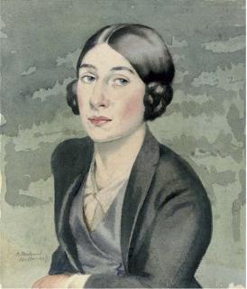 Bernard Fleetwood-Walker, R.A., R.W.S. - The Artist\'s first wife