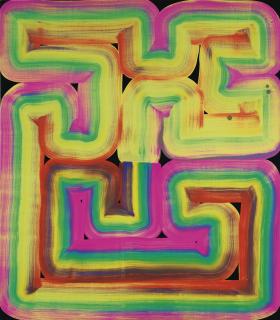 Bernard Frize - 50 % Faux - 50 % Vrai