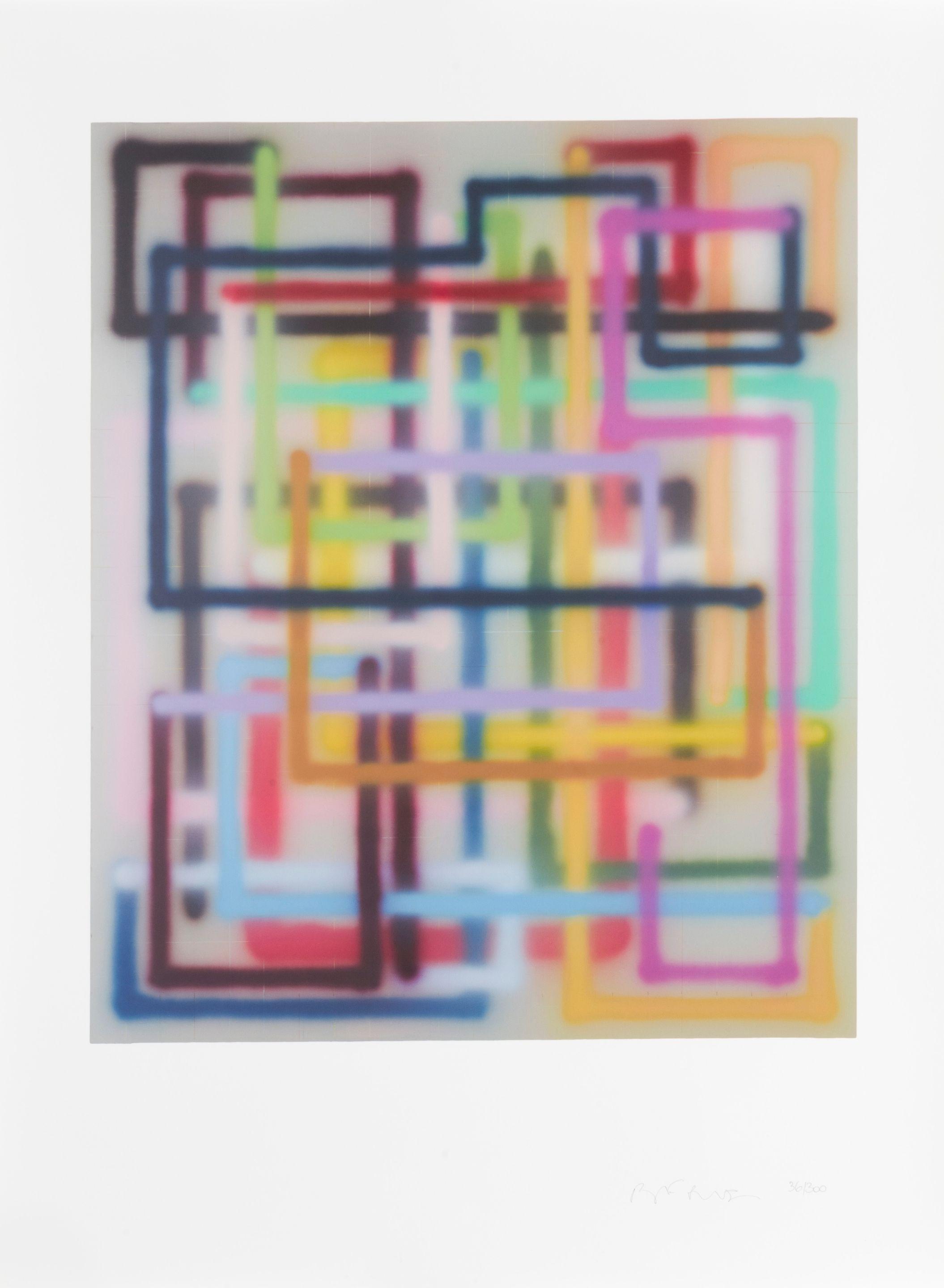 Bernard Frize - Aimé, 2013