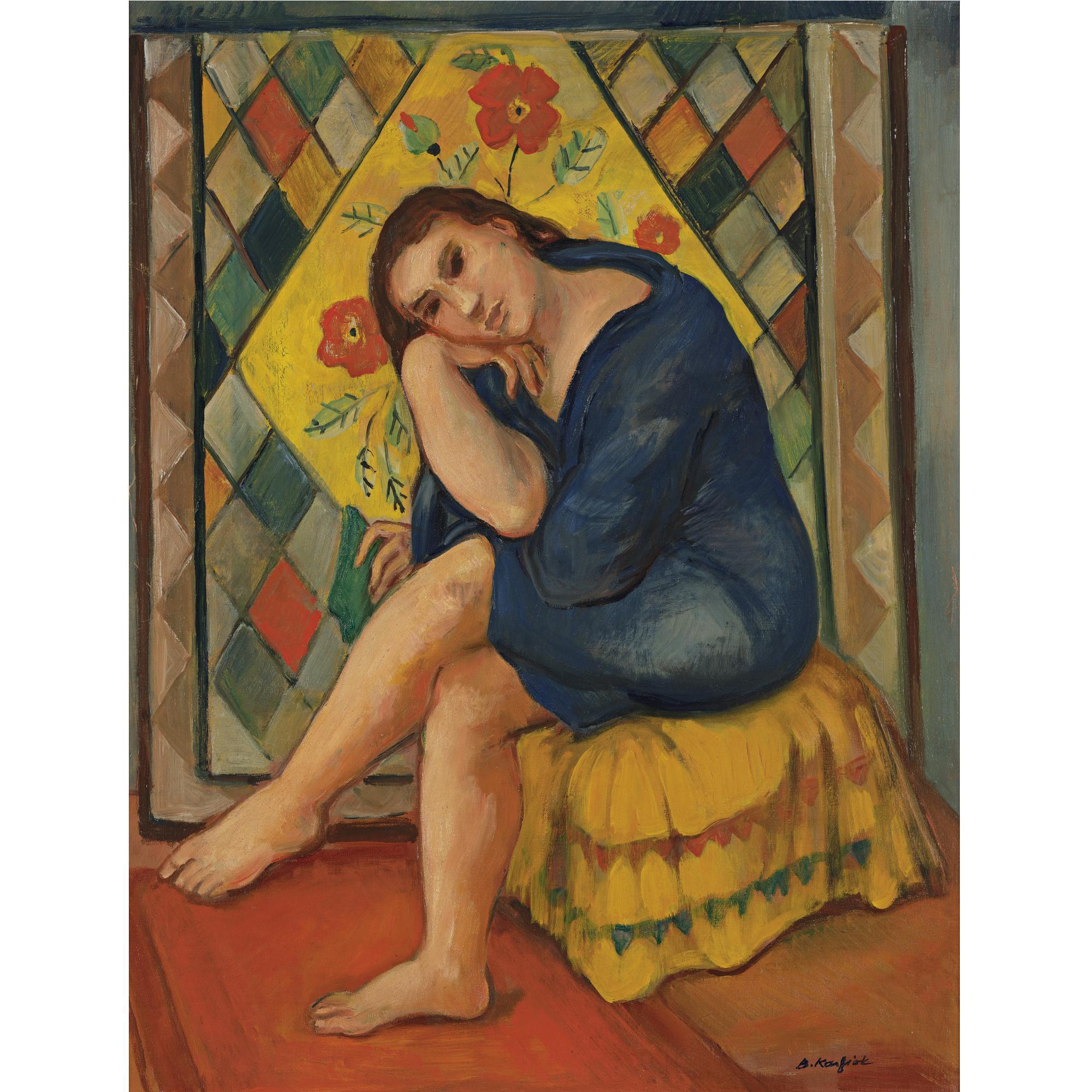 Bernard Karfiol - The Dressing Room