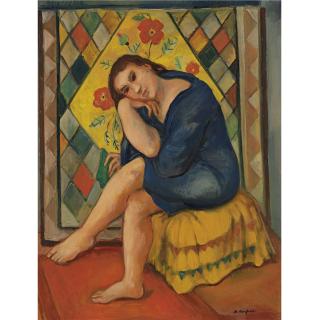 Bernard Karfiol - The Dressing Room