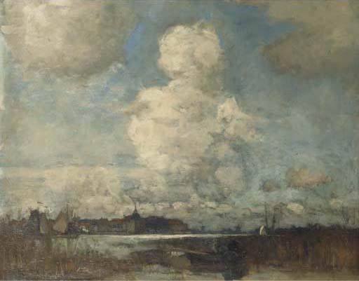 Bernard Koldeweij - Vue de Dordrecht Sur La Meuse