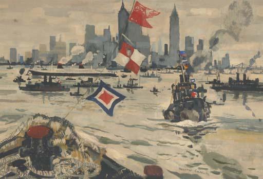 Bernard Lamotte - New York Harbor