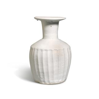 Bernard Leach - Fluted Bottle Vase