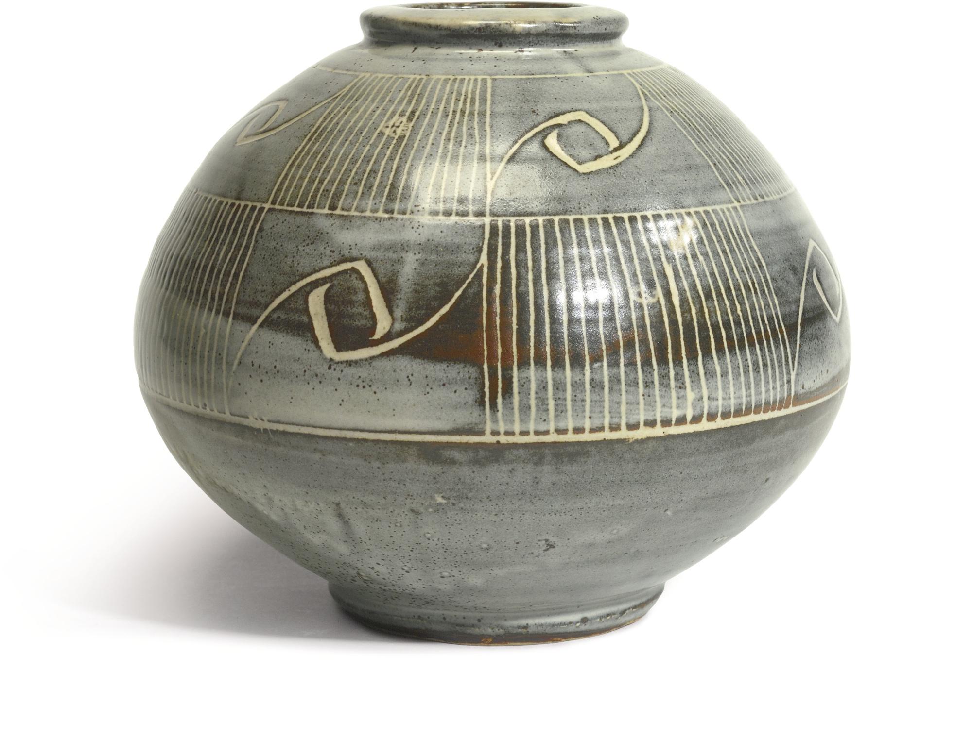 Bernard Leach - Large Globular Vase