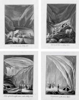 Bernard Lens III - An Album of Ten Drawings of Wookey Hole, Mendip Hills, Somerset