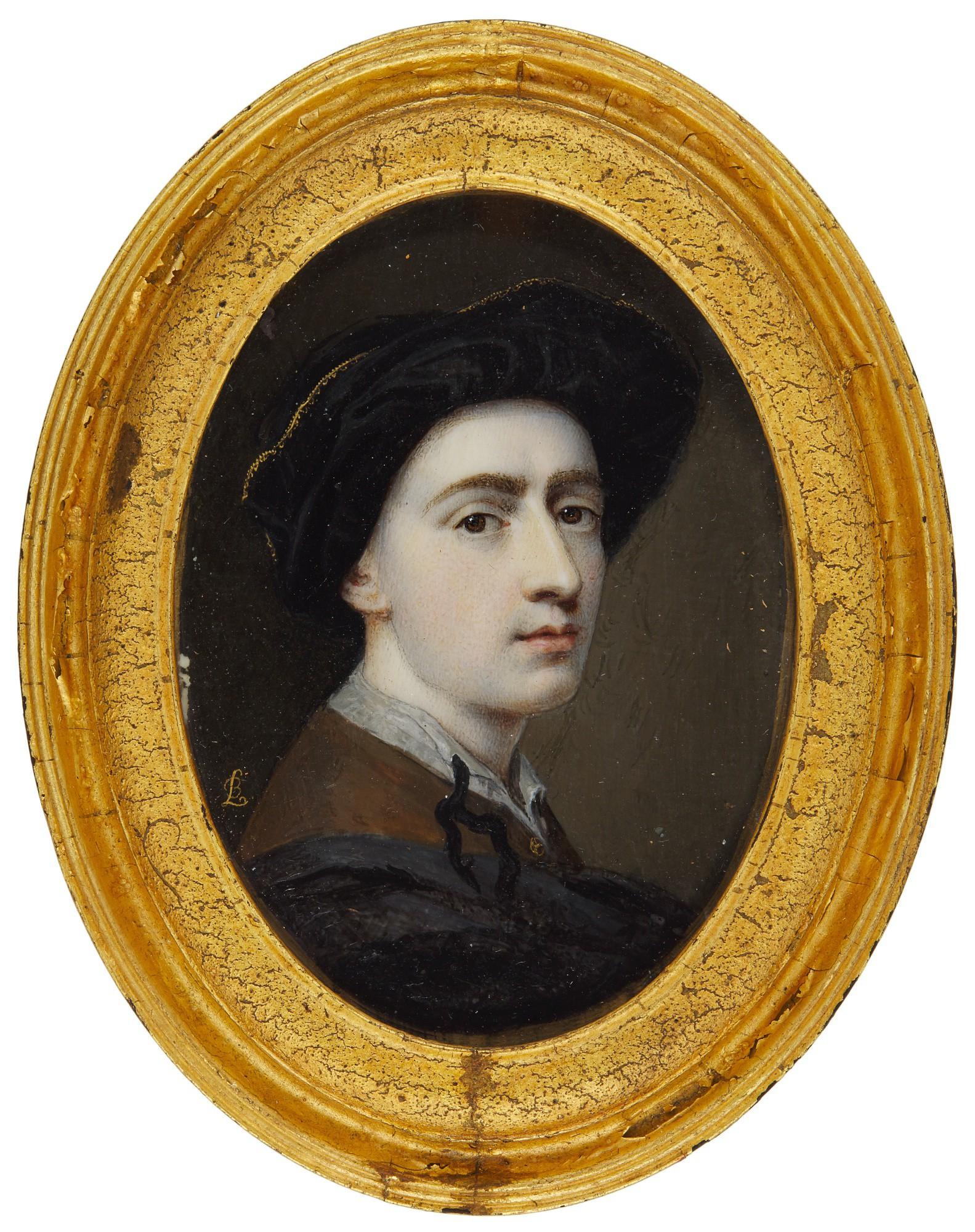 Bernard Lens, III - Self-Portrait Aged 27