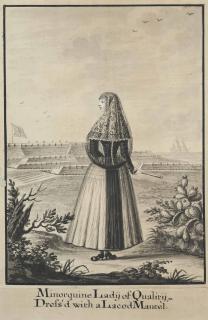 Bernard Lens III - Two Studies Of Women Of Minorca