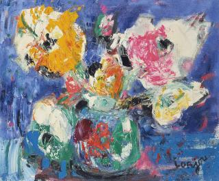 Bernard Lorjou - Bouquet De Fleurs