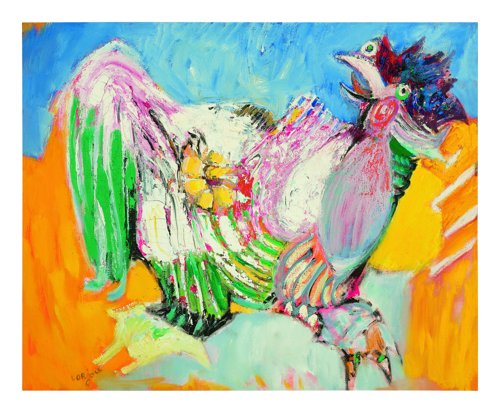 Bernard Lorjou - Coq