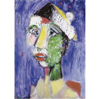 Bernard Lorjou - Harlequin