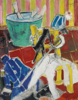 Bernard Lorjou - Lessiveuse Du Saint-Cyrien