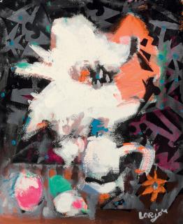 Bernard Lorjou - Vase de fleur