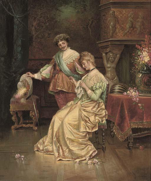 Bernard Louis Borione - Courtship