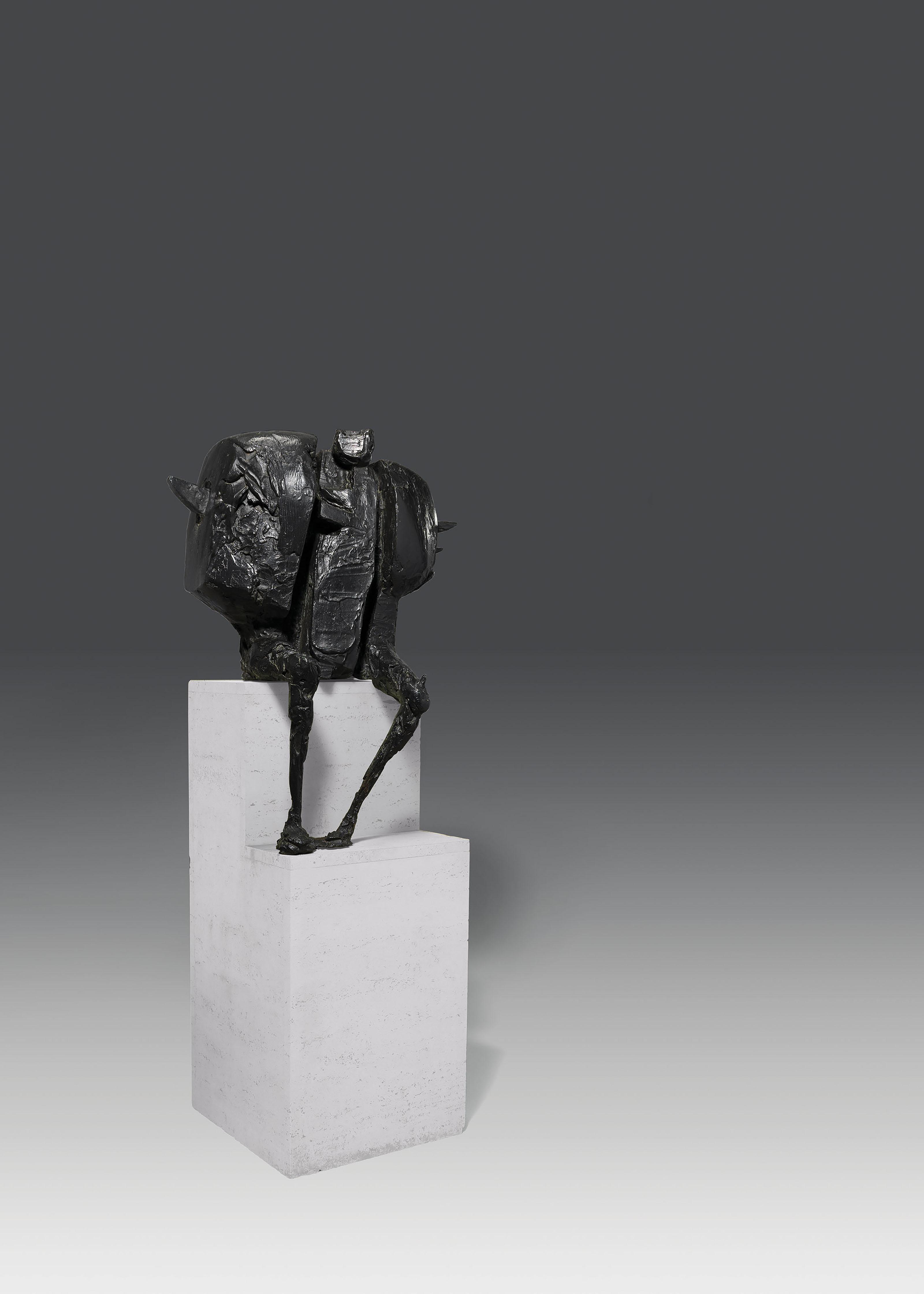 Bernard Meadows - Large Seated Armed Figure