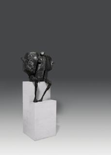 Bernard Meadows - Large Seated Armed Figure