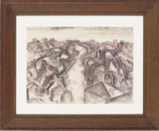 Bernard Meninsky - A quiet street