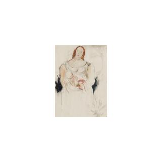 Bernard Meninsky - Mother And Child