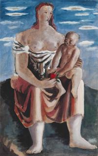 Bernard Meninsky - Mother And Child