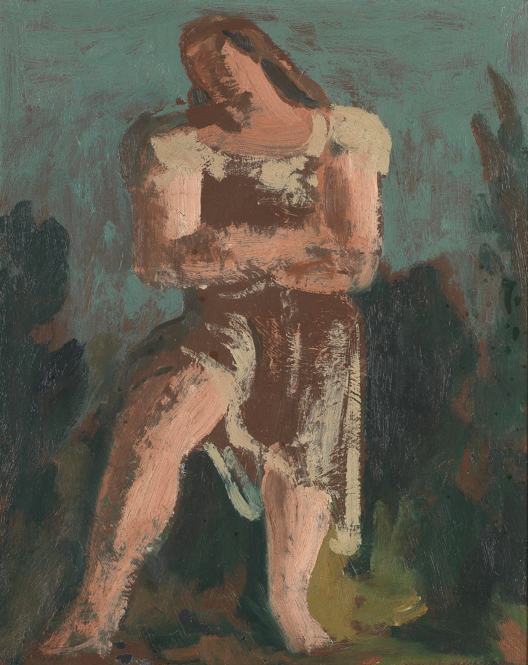 Bernard Meninsky - Standing Woman