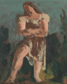 Bernard Meninsky - Standing Woman