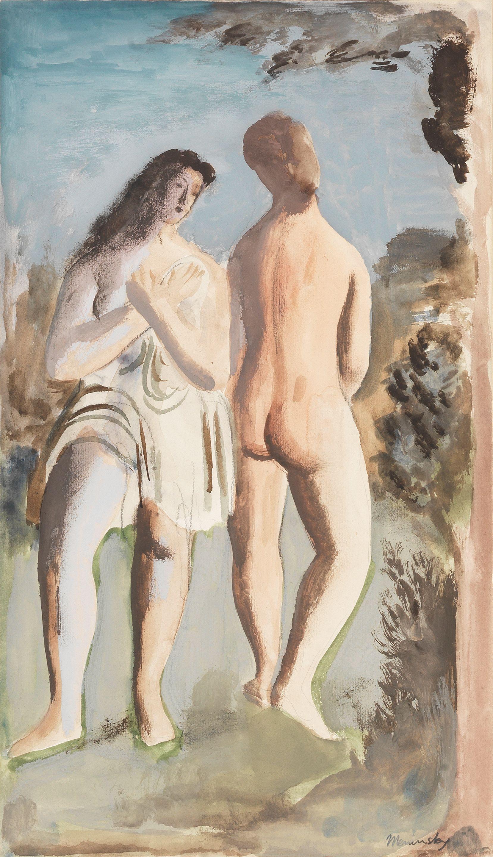 Bernard Meninsky - The Bathers