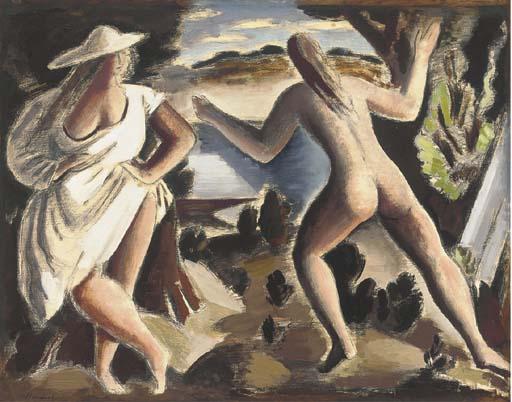 Bernard Meninsky - The Bathers