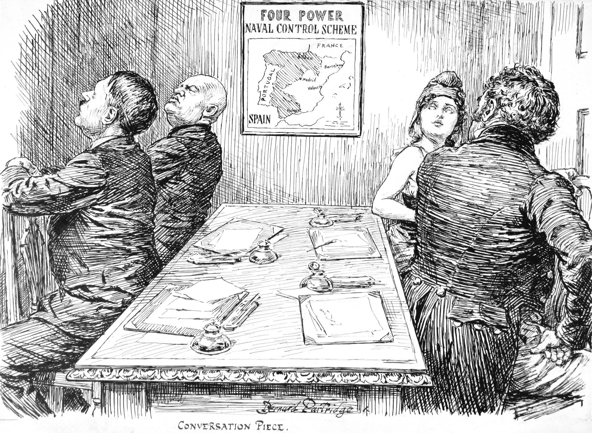 Bernard Partridge - ‘Conversation Piece’ [With] ‘The Good Fairy’